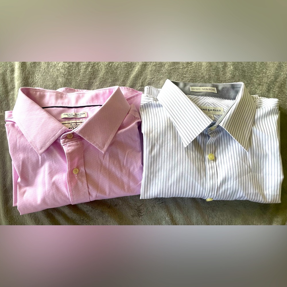 Men’s dress shirts bundle of 2